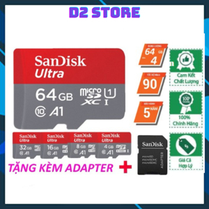 Thẻ nhớ SanDisk Ultra 667x microSDHC - 32 GB , 100 MB/s