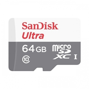 Thẻ nhớ SanDisk Ultra microSDXC SDSQUNS-064G-GN3MN C10  UHS-1  80MBs R