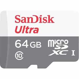 Thẻ nhớ SanDisk Ultra microSDXC SDSQUNS-064G-GN3MN C10  UHS-1  80MBs R