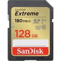 Thẻ nhớ SD 128GB SanDisk Extreme 180mb