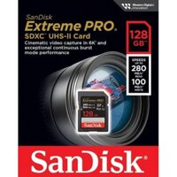 Thẻ nhớ SD 128GB SanDisk Extreme Pro V60 280 MB/s