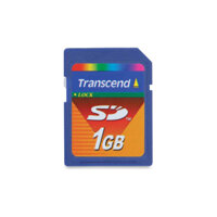 Thẻ nhớ SD 1GB Transcend cho thiết bị điện tử, công nghiệp, PLC