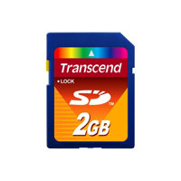 Thẻ nhớ SD 2GB Transcend cho máy ảnh – PDA – máy tính công nghiệp