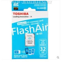 Thẻ nhớ SD-HC WiFi 32GB Toshiba FlashAir Class10 thế hệ 3