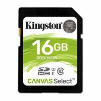 Thẻ nhớ SD Kingston Canvas Select Class 16GB – SDS/16GB