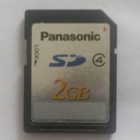 Thẻ nhớ SD Panasonic ✷ ✲ 2GB ❈ ❈ ❈ class 4