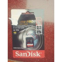 Thẻ nhớ SD Sandisk 128GB 64GB 32GB 16GB Extreme Pro upto 170MB/s