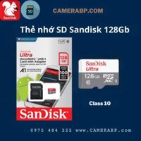 Thẻ nhớ SD Sandisk 128Gb 100Mb/s Class 10