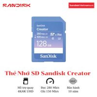 Thẻ nhớ SD SanDisk Creator 128GB