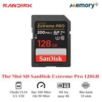 Thẻ Nhớ SD SanDisk Extreme Pro 128GB
