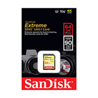 Thẻ nhớ SD SanDisk Extreme 64GB