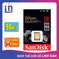 Thẻ nhớ SD sandisk Extreme 32GB 90Mb/s 600x U3 SDHC - New version