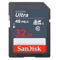 Thẻ nhớ SD Sandisk Ultra 32GB / 320x / Class 10 / 48Mb/s