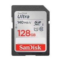Thẻ nhớ SD Sandisk Ultra SDXC 128GB C10 140Mb- SDSDUNB-128G-GN6IN