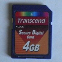Thẻ nhớ SD Transcend 🍎 4GB