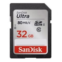 Thẻ nhớ SDHC 32GB CLASS 10 ( 80MB/S )
