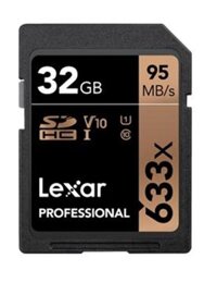 Thẻ Nhớ SDHC Lexar 32GB 95MB/45MB/s (633x)