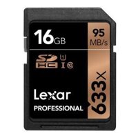 Thẻ Nhớ SDHC Lexar Professional 633x 16GB UHS-I 95MB/s