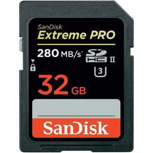 Thẻ nhớ SDHC SanDisk Extreme Pro UHS-II Speed Class 3 32GB 280MB/s