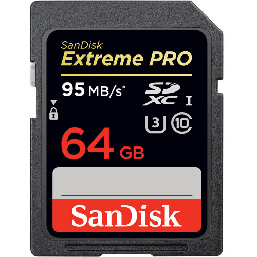 Thẻ nhớ SDHC Sandisk Extreme Pro 95mb/s 64GB