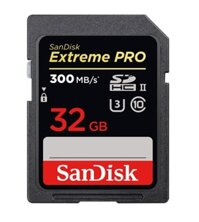 Thẻ Nhớ SDHC SanDisk Extreme Pro 32GB 300Mb/260Mb/s