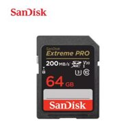 Thẻ nhớ SDHC SanDisk Extreme Pro U3 64GB V30 200MB/s