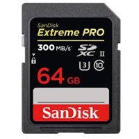 Thẻ Nhớ SDHC SanDisk Extreme Pro 64GB 300MB/S