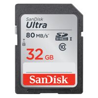 Thẻ Nhớ SDHC SanDisk Ultra 32GB UHS-I - 80MB/s