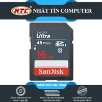 Thẻ nhớ SDHC SanDisk Ultra 320x 16GB Class 10 UHS-I 48MB/s