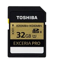 Thẻ nhớ SDHC Toshiba Exceria Pro 32GB 260Mb/240Mb/s