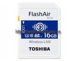 Thẻ Nhớ SDHC Toshiba Wi-Fi Flashair 16GB