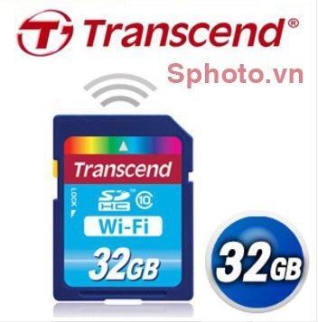 Thẻ Nhớ SDHC Transcend Wi-Fi 32GB