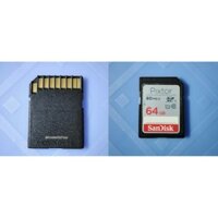 Thẻ nhớ sdxc 64GB sandisk, thẻ nhớ sdxc