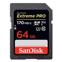 Thẻ nhớ SDXC 64gb Sandisk Extreme Pro U3 V30 1133x - Tốc độ đọc 170mb/s