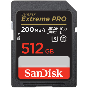 Thẻ nhớ SDXC SanDisk Extreme PRO UHS-I/U3 512GB (SDSDXPA-512G-G46)