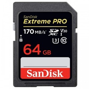 Thẻ nhớ SDXC Sandisk Extreme Pro V30 64GB 170MB/s