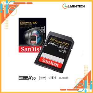 Thẻ nhớ SDXC SanDisk Extreme PRO UHS-I/U3 128GB (SDSDXPA-128G-G46)