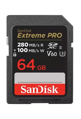 Thẻ nhớ SDXC SanDisk Extreme Pro UHS-II 64GB 280MB/s