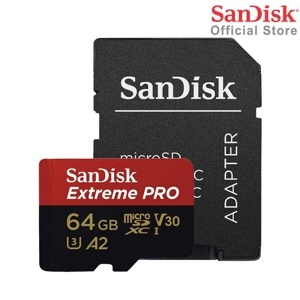 Thẻ nhớ SDXC Sandisk Extreme Pro V30 64GB 170MB/s