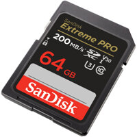 Thẻ Nhớ SDXC Sandisk Extreme Pro 64GB 200MB/s