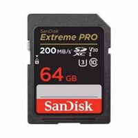 Thẻ Nhớ SDXC SanDisk Extreme PRO 64GB 200MB/s SDSDXXU-064G-GN4IN