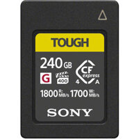 Sony Electronics Releases The 240GB And 480GB CFexpress Type B Tough Memory Cards