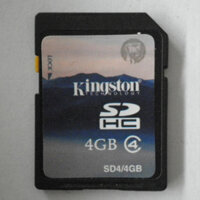 Thẻ nhớ thẻ nhớ Kingston Kingston 4GB SDHC loại 4