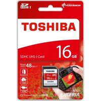 Thẻ nhớ Toshiba 16GB class 10 chính hãng