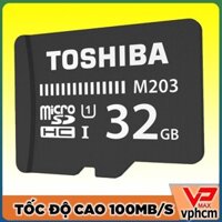 Thẻ nhớ Toshiba 32gb - 80Mb/s chính hãng