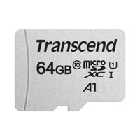 THẺ NHỚ TRANSCEND 64GB UHS-I MICROSD 300S CLASS 10, U1, A1 (TS64GUSD300S)