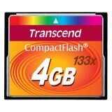 Thẻ nhớ Transcend CF 4GB 133x - Hãng phân phối chính thức