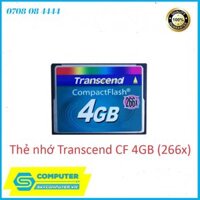 Thẻ nhớ Transcend CF 4GB (266x)