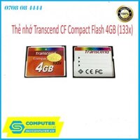 Thẻ nhớ Transcend CF Compact Flash 4GB (133x) cho máy CNC PLC