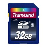 Thẻ nhớ Transcend SDHC CLASS 10 / 32GB (Xanh) - Hãng phân phối chính thức